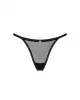 Прозорі стрінги із мереживом Obsessive Celia Noir thong XL photo 3