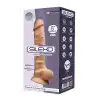 Фаллоимитатор с вибрацией SilexD Vetus Vibro Flesh (MODEL 1 size 8in), двухслойный, диаметр 4,2см photo 2
