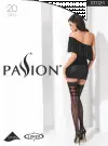 Высокие чулки Passion ST024 nero photo 2