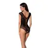 Бодистокинг BS064 Бодистокинг Passion BS064 One Size, Black, боди, закрытое плечо, открытый доступ photo 2