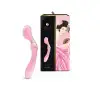 Вібромасажер Shunga Zoa Light Pink, двосторонній photo 9