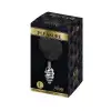Металева анальна пробка Кролячий хвостик Alive Fluffy Twist Plug L Black, діаметр 3,8 см photo 3