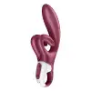 Вибратор-кролик Satisfyer Touch Me Red, двойной отросток, 3 мощных мотора photo 5