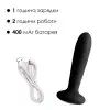 Анальна пробка з вібрацією та підігрівом, пульт ДК Svakom Primo Black photo 5