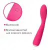 Вібратор для клітора та точки G Svakom Iris Plum Red photo 3