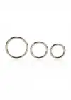 Набір кілець Silver Ring - 3 Piece Set photo 2