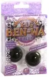 Вагинальные шарики XL BENWA BALLS BLACK  (3,2см) photo 3
