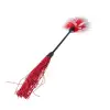 Метелочка Sex And Mischief - Whip & Tickle Red/White photo 3