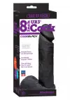Фалоімітатор Vac-U-Lock ™ - CodeBlack - 8 Inch Ultraskyn ™ Cock 18,5х5 см. photo 2
