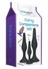 Набір анальних пробок Curvy Companions Kit 3Pcs photo 2