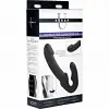 Evoke Rechargeable Vibrating Silicone Strapless Strap On - страпон 24.7х4 см., черный photo 8
