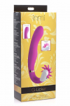 Стимулятор - G-Licker 12X Silicone Vibe with Clitoral Stimulation  15х3.8 см. photo 7