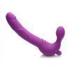 Страпон-Royal Revolver Vibrating Strapless Silicone Strap On Dildo 24.7х3.8 см. photo 2