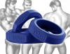Tom of Finland 3 Piece Silicone Cock Ring Set - ерекційні кільця photo 2