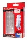 Clear Sensations Enhancer Sex Sleeve - насадка для пеніса 11.5х3 см. photo 4