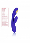 CalExotics Impulse Estim Dual Wand електростимулятор кролик з вібрацією, 12х3,25 см photo 6
