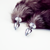 Анальная пробка Horny Kitten с пушистым хвостиком, 47 см  photo 2