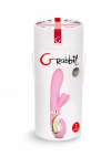 Gvibe Grabbit - Candy Pink вібратор-кролик з трьома моторчиками, 18х3.5 см. photo 4