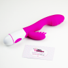 Вібратор Кролик Desirable Lover з пухирцями, 21,2смХ2,8см photo 5