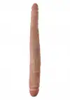Двойной фаллоимитатор King Cock 16 Tapered Double Dildo, 40,6х4,3 см photo 3