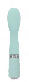 Розкішний вібратор PILLOW TALK - Sassy Teal з кристалом Сваровські photo 5