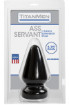 Анальний  стимулятор Doc Johnson Titanmen Tools - Butt Plug - 3.75  Inch Diameter Ass Servant photo 2