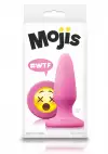 NS Novelties Mojis Plug WTF Medium средняя анальная пробка с эмоджи, 8х3,7 см photo 2