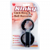 Topco Sales Kinky Cock Ring & Ball Harness - подвійне ерекційне кільце, 3.8 см photo 5
