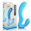 Topco Sales Climax Elite, Ariel Rechargeable 6x Silicone Vibe - вібомассажер, 15,2х3,3 см, блакитний photo 3