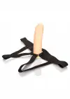 CalExotics PPA with Jock Strap - порожнистий страпон з подовжуючою насадкою, 17,75х5 см photo 2
