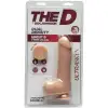 Фалоімітатор Doc Johnson The D - Uncut D - 7 Inch With Balls ULTRASKYN, діаметр 4,5 см, необрізаний photo 2