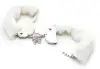 Наручники FURRY CUFFS - WHITE photo 2