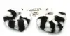 Наручники FURRY CUFFS - ZEBRA photo 4