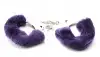 Наручники  FURRY CUFFS - PURPLE photo 4