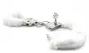 Наручники BEGINNERS FURRY CUFFS - WHITE photo 3