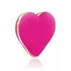 Вибратор-сердечко Rianne S: Heart Vibe Rose, 10  режимов работы, медицинский силикон photo 2