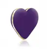 Вибратор-сердечко Rianne S: Heart Vibe Purple, 10 режимов работы, медицинский силикон photo 2