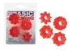 Эрекционные кольца BASIC ESSENTIALS RED photo 6