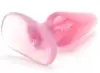 Анальная пробка BUTT PLUG PINK JELLY MEDIUM photo 5