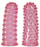 Насадка на палец CLITOFING CLEAR PINK photo 1