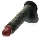 Афро фаллос MIGHTY MUSCLE 9 BLACK COCK photo 2