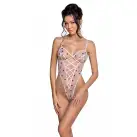Эротическое боди с рисунком LOVELIA BODY white L/XL - Passion photo 1
