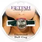 Кляп DIAMOND BALL GAG CLEAR photo 1