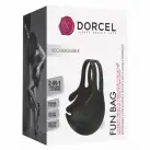 Ерекційне кільце з вібрацією і стимуляцією мошонки Dorcel FUN BAG, перезаряджаєме photo 8