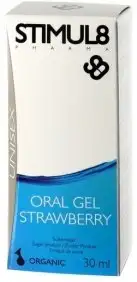 Лубрикант STIMUL8 ORAL GEL STRAWBERRY 30ML photo 2
