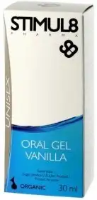 Лубрикант STIMUL8 ORAL GEL VANILLA 30 ML photo 2