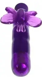 Вибратор EVOLVED SLENDERS FLUTTER CLEAR PURPLE photo 2