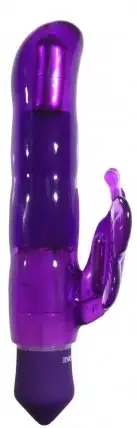 Вибратор EVOLVED SLENDERS FLUTTER CLEAR PURPLE photo 5