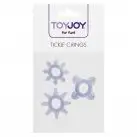Набор эрекционных колец Tickle C-rings Purple photo 2