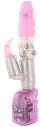 Вибратор гелевый JACK THE RABBIT PINK photo 1